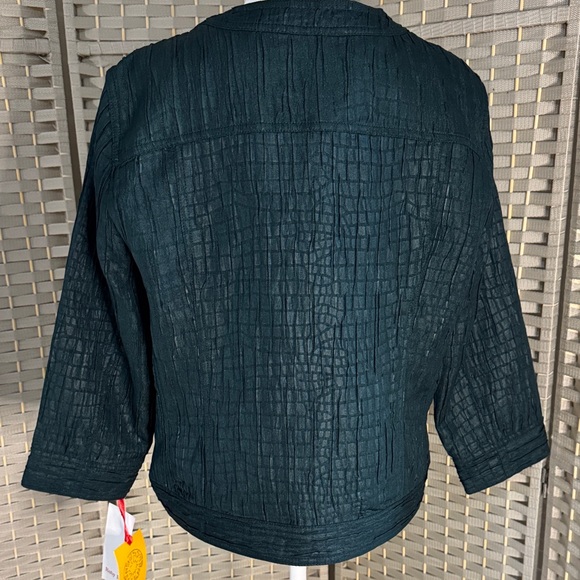 Ruby Rd. Dark Teal Utility Jacket - Picture 4 of 6